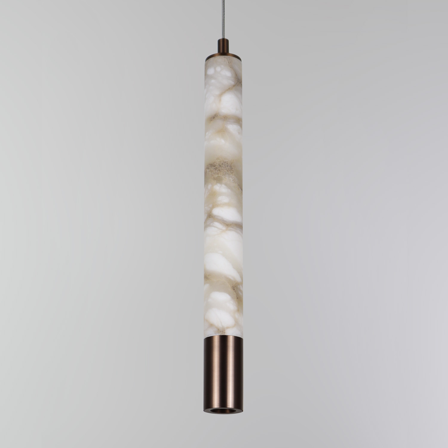 Alabaster-Tube-400-Spot-pendant-light